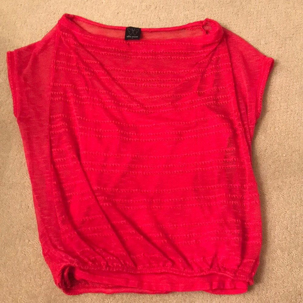 Ella Moss Red top
